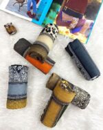 روسری کشمیر ترکیبی پلنگی شال مادام بلا