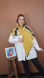 روسری راه راه فرگامو شال مادام بلا