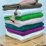 شال موهر تک رنگ مادام بلا رشت