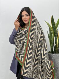 شال موهر زیگزاگی زارا مادام بلا