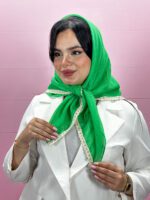 روسری اسلپ شاین دار شال مادام بلا