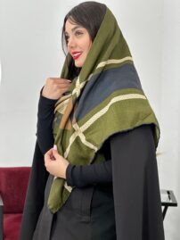 روسری باربری کشمیر شال مادام بلا