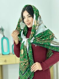 روسری نخی زنجیری مادام بلا رشت