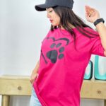 تیشرت لانگ دخترانه نخی پوشاک مادام بلا