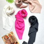 مینی اسکارف راه راه دخترانه مادام بلا