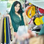 شال کنفی رنگی زنانه فروشگاه مادام بلا