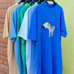 تیشرت لانگ فانتزی گورخر مادام بلا