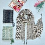 شال نخی طرحدار زارا مادام بلا