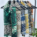 شال نخی ترکیبی مادام بلا رشت