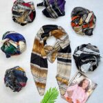 روسری زنانه طرحدار گاراز فروشگاه مادام بلا