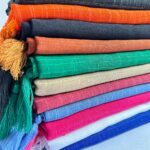 شال اسلپ خطی تک رنگ شال مادام بلا