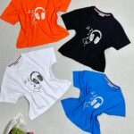 کراپ دخترانه طرح هدفون مادام بلا