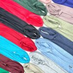 شال بافت پاییزه تک رنگ زنانه مادام بلا