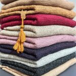 شال نخی پاییزی برشکا شال مادام بلا