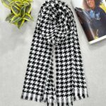 شال پیچازی دو رنگ بافت مادام بلا رشت