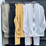 ست سوییشرت شلوار اسپرت تک رنگ فانریپ