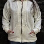 هودی جلو زیپ دخترانه گوش دار مادام بلا