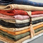 شال نخی پاییزه شال و روسری مادام بلا رشت