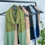 شال نخی گلدار بهاری فروشگاه مادام بلا