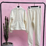 ست هودی شلوار تک رنگ تدی فروشگاه مادام بلا