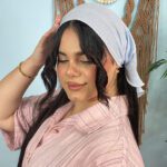 روسری سه گوش کشدار