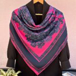 روسری نخی طرحدار رنگی مادام بلا