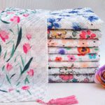 شال میکس طرحدار نخی