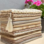 شال نخی میکس طرحدار فروشگاه مادام بلا