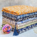 شال نخی طرحدار مادام بلا رشت