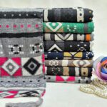 شال نخی اشکال مادام بلا رشت