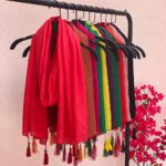 شال وال اسلپ منگوله دار مادام بلا