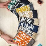 روسری نخی دور دست دوز زنانه مادام بلا رشت