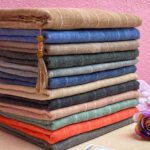 شال کنفی رنگی شال و روسری مادام بلا رشت