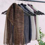 شال مجلسی زنانه پلیسه لمه مادام بلا