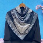 روسری نخی دور دست دوز مادام بلا رشت