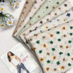 شال نخی چاپ گل فروشگاه مادام بلا