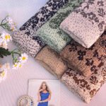 شال طرحدار دلانا نخی طرحدار مادام بلا