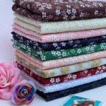 شال شیشه ای توری بابونه شال مادام بلا