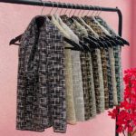 شال لمه خطی شال مادام بلا رشت