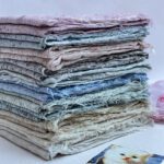 شال تک رنگ دخترانه