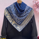 روسری حاشیه دار گلبرگ مادام بلا