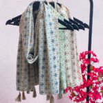 شال نخی طرحدار مادام بلا