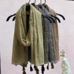 شال نخی اشکال زنانه شال مادام بلا