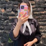 روسری سه گوش گیپور مجلسی مادام بلا