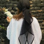 اسکارف تور مشکی مادام بلا رشت