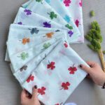 شال چاپی نخی بهاره مادام بلا