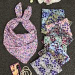 مینی اسکارف نخی طرجدار مادام بلا