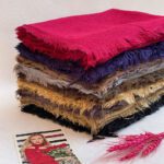 شال ریشه پرزی موهر مادام بلا