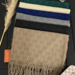 شال موهر طرحدار گوچی مادام بلا