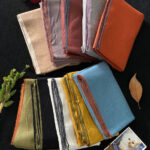 شال لبه رنگی ضخیم موهر شال و روسری مادام بلا